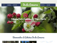 Tablet Screenshot of delacomarca.com.ar